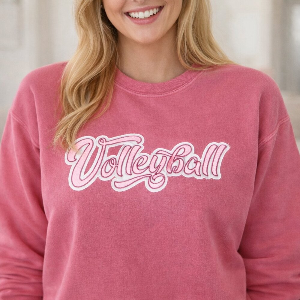 Volleyball Sweatshirt Cotton Medium